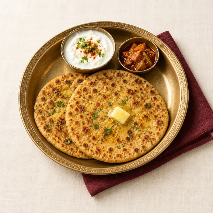 Aloo Paratha Meal — illustrative food image