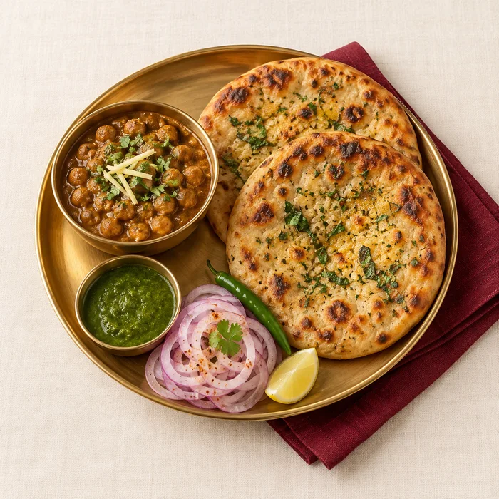 Amritsari Kulcha Meal — illustrative food image