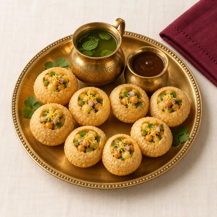 Pani Puri / Gol Gappe — illustrative food image