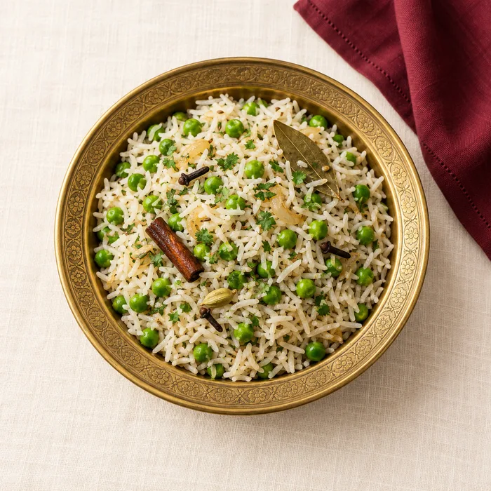 Peas Pulao — illustrative food image